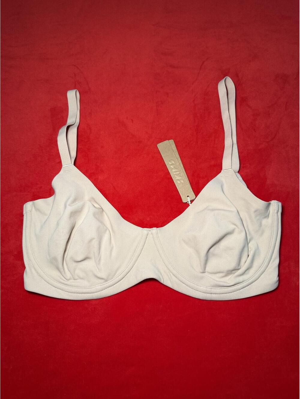 Skims Fits Everybody Unlined Demi Bra Color Mica Size 40DDDD